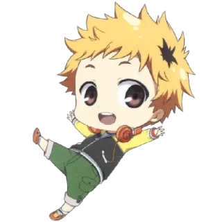 😘 Anime, Chibi, Charakter, Kawaii telegram sticker