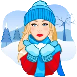 Зима❄️ @sv3tlana7 telegram stickers