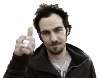 👍 man, thumbs up, positive, person, gesture telegram sticker