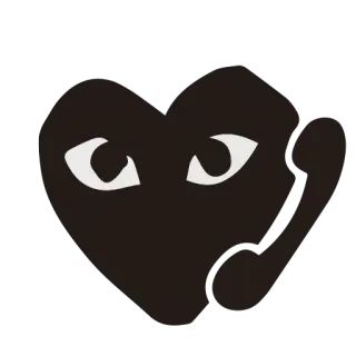 Comme des Garçons telegram stickers