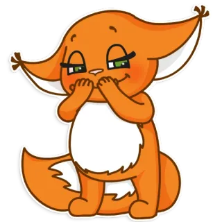 😋 animal, squirrel, cute, cartoon telegram sticker