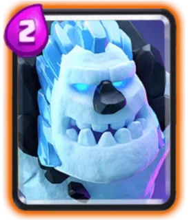 ❄ Ice Golem Clash Royale 얼음, 골렘, 괴물, 게임, 캐릭터 telegram sticker
