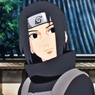 ⚔️ Itachi Naruto Аниме, Манга, Итачи Учиха, Наруто, Персонаж, Ниндзя telegram sticker