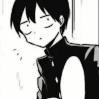 🗞 Mangá, Anime, Menino, Chocado, Surpreso, Desenho animado telegram sticker