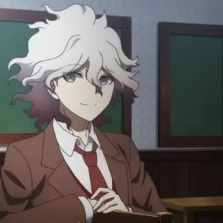 😊 Nagito Komaeda Danganronpa anime, character, danganronpa, nagito komaeda telegram sticker