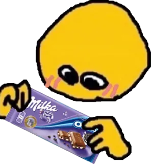🍫 Milka & Oreo chocolate, doce, comida, doce, sobremesa, Milka, Oreo whatsapp sticker