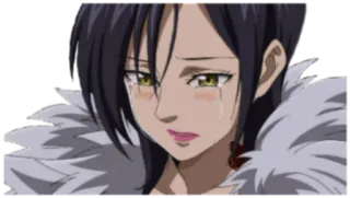 😭 Merlin Seven Deadly Sins อนิเมะ, ร้องไห้, แม่มด, นักเวทย์, เศร้า telegram sticker