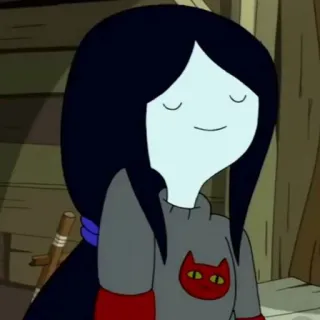 ⚡️ Marceline the Vampire Queen Adventure Time desenho animado, Marceline, vampira, Hora de Aventura, gato telegram sticker
