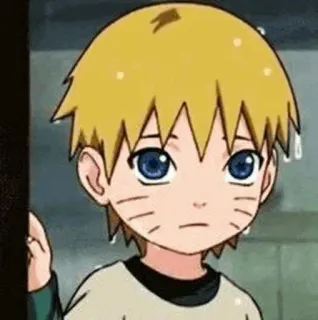 🦊 Naruto Naruto, Anime, Manga, Kind, Traurig telegram sticker