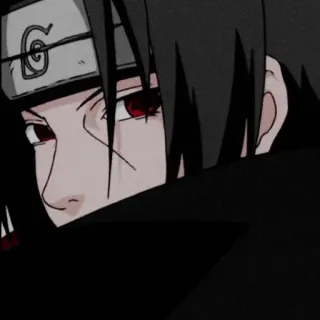 😒 Itachi Naruto anime, manga, ninja, sharingan, Itachi Uchiha, Naruto, Uchiha Clan, genjutsu whatsapp sticker