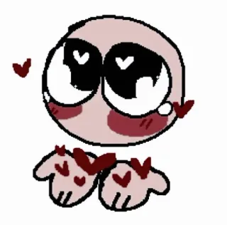 💌 Эмодзи, Любовь, Сердце, Милый, Мультфильм telegram sticker
