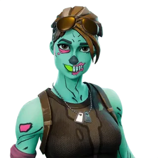🤖 xác sống, nhân vật, trò chơi điện tử, xác chết sống lại, fortnite telegram sticker