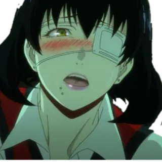 Kakegurui @Stikersll whatsapp stickers