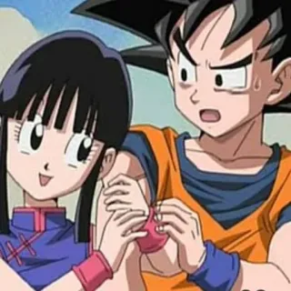 😒 Goku Dragon Ball Z 애니메이션, 만화, 캐릭터 telegram sticker