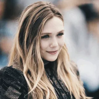 🌜 Elizabeth Olsen elizabeth olsen, actress, portrait, celebrity, woman telegram sticker