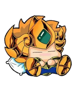 😴 Chibi, Anime, Manga, Durmiendo, Lindo, Personaje telegram sticker