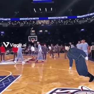 💙 Levi Ackerman Attack on Titan Viggle.ai Levi Ackerman, Attack on Titan, basketball, dunk, anime, Viggle, nba telegram sticker