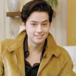 🌨 Cole Sprouse actor, celebridad, Cole Sprouse, retrato, joven adulto telegram sticker