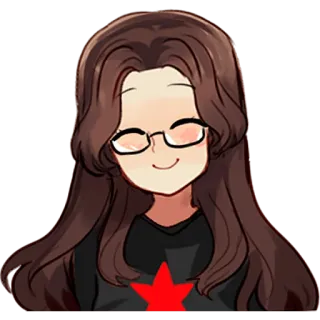 Адерия @nyasticks telegram stickers