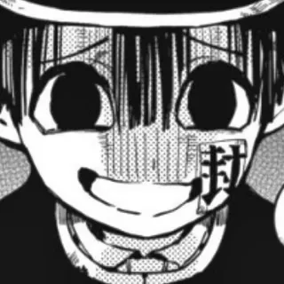 📎 封 Anime, Mangá, Personagem, Japonês, Arte whatsapp sticker