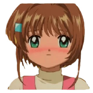 🎈 Sakura Kinomoto Cardcaptor Sakura Anime, Ragazza, Cardcaptor Sakura, Carino, Sakura Kinomoto, Manga telegram sticker