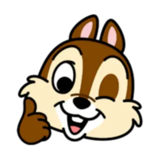 Chip 'n' Dale 表情貼 (FULL) @WSZB_Stickers telegram stickers