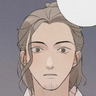 🎞 hombre, cara, expresión, dibujo animado, retrato, personaje telegram sticker