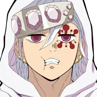 😬 Tengen Uzui Demon Slayer Anime, Manga, Demon Slayer, Tengen Uzui, Sound Hashira telegram sticker