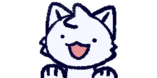 🦊 mèo, hoạt hình, dễ thương, động vật telegram sticker