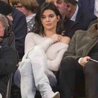 😶 Kendall Jenner celebrità, donna, modella, ritratto, moda telegram sticker