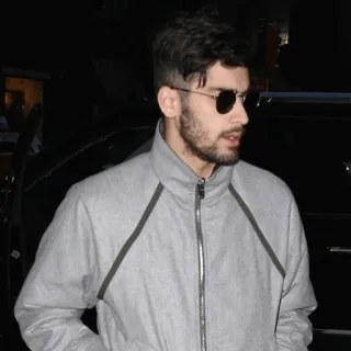 🔱 Zayn Malik ゼイン・マリク, 歌手, セレブ, サングラス, ジャケット telegram sticker