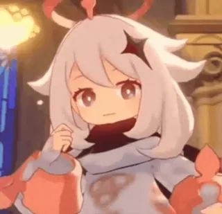 👉 Paimon Genshin Impact anime, video game, paimon, genshin impact, cute, character telegram sticker