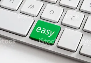 ✔ easy mudah, keyboard, tombol, komputer, teknologi telegram sticker