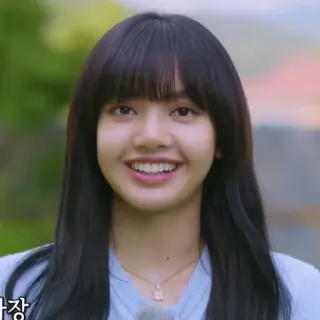 🌸 Lisa Lisa, Blackpink, K-Pop, Sängerin, Lächeln, Frau telegram sticker