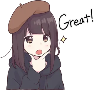 Best menhera's stickers telegram stickers