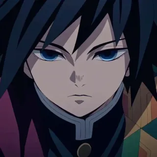😟 Giyu Tomioka Demon Slayer Anime, Thanh Gươm Diệt Quỷ, Giyu Tomioka, Manga telegram sticker