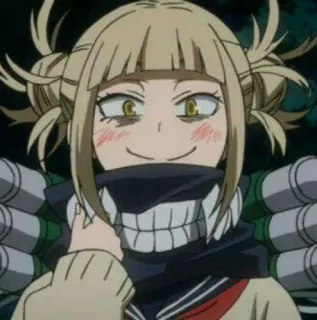 🧧 Himiko Toga My Hero Academia Anime, Villano, Chica, Toga, Himiko, Uniforme escolar telegram sticker