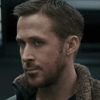 😒 Ryan Gosling diễn viên, chân dung, người đàn ông, người nổi tiếng telegram sticker