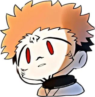 😦 animestickerchannel Anime, Sticker, Kanal, Manga, Kunst telegram sticker