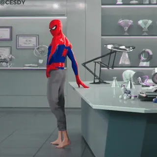 🥸 Spider-Man superhero, spiderman, marvel, peter parker, komik telegram sticker