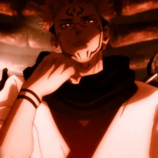🐉 Sukuna Jujutsu Kaisen Anime, Jujutsu Kaisen, Sukuna, Ryomen Sukuna, Mangá, Espírito Amaldiçoado whatsapp sticker