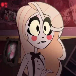 🟡 Charlie Hazbin Hotel Мультфильм, Чарли, Hazbin Hotel, Анимация telegram sticker
