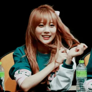 🎄 女性, 韓国, ポートレート, 女の子, 笑顔 telegram sticker