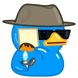 Blue Duck :: @Stickers_Chaos telegram stickers