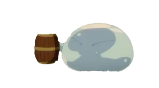 🍺 そんなことより Anime, Slime, Barril, Animado, Dibujos animados whatsapp sticker