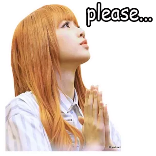 Lisa By @susuimut telegram stickers