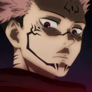 ⛓ Ryomen Sukuna Jujutsu Kaisen Anime, Manga, Espíritu maldito, Demonio, Sukuna, Jujutsu Kaisen telegram sticker