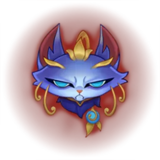 😡 cat, blue cat, cute, animal, cartoon, sticker telegram sticker