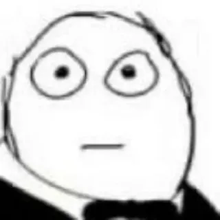 😯 Like a Sir Rage Comics telegram sticker