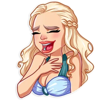 Daenerys Targaryen telegram stickers